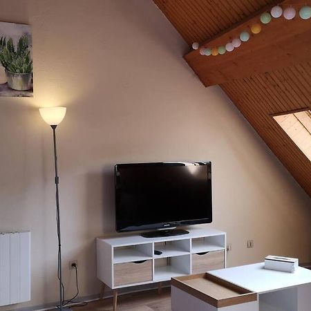 Duplex Au Centre Ville, Dans Cour Interieure Calme Dole Exterior photo